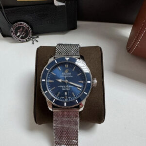 Breitling Superocean - Prata/ Azul