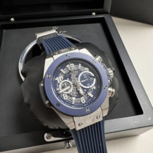 Hublot Big Bang- Azul/ Prata