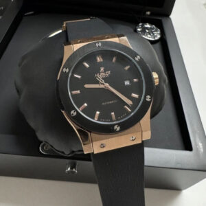 Hublot Classic- Rose/ Preto