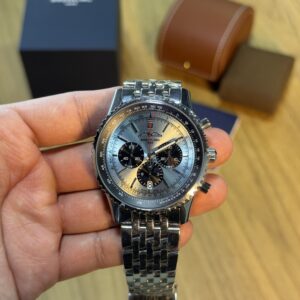 Breitling Navitimer - Prata/Azul Gelo