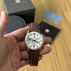 Tag Heuer Porsche - Couro Marrom