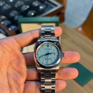 Rolex Oyster - Turquoise Blue