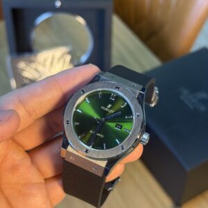 Hublot Classic - Preto/ Verde