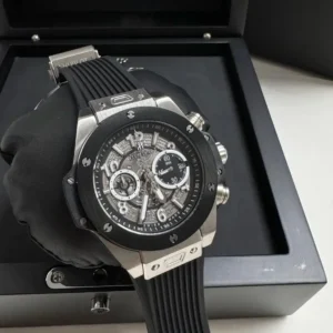Hublot Big Bang- Preto/Prata