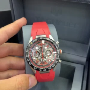 Tag Heuer Carrera - Skeleton Vermelho