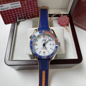 Omega Seamaster- Azul/Laranja
