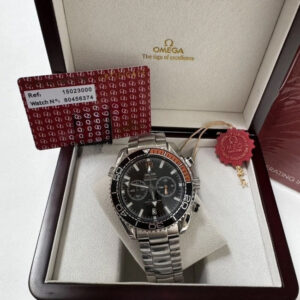Omega Seamaster- Preto/Laranja