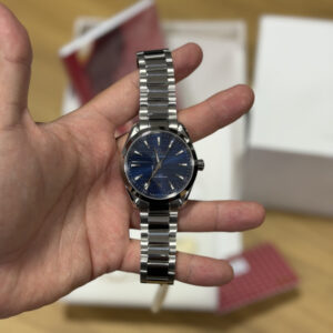 Omega Seamaster Aqua Terra-Azul (3)