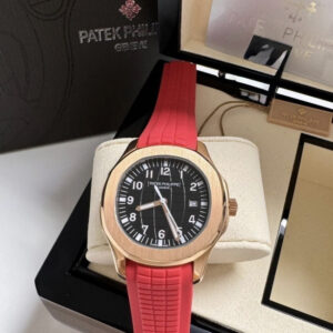 Patek Philippe Aquanaut - Rose/Vermelho