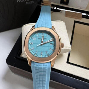 Patek Philippe Aquanaut - Rose / Azul claro