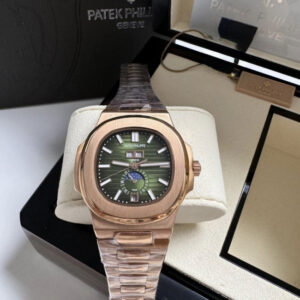 Patek Philippe Nautilus- Rose/Verde