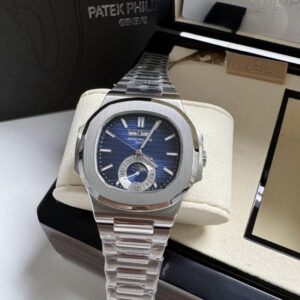 Patek Philippe Nautilus - Prata/ Azul (3)