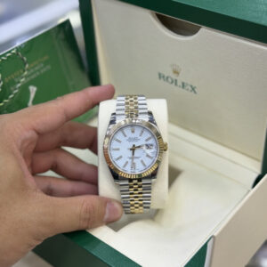 Rolex Datejust Jubilee- Mist/White