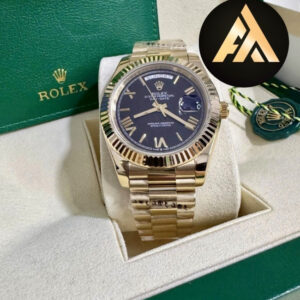 Rolex Day-Date - Gold/ Black Roman