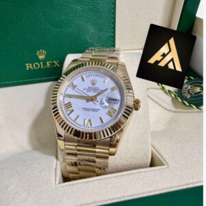 Rolex Day-Date - Gold/ Blue Roman