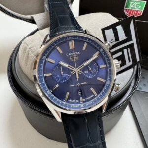 Tag Heuer Carrera - Couro Azul